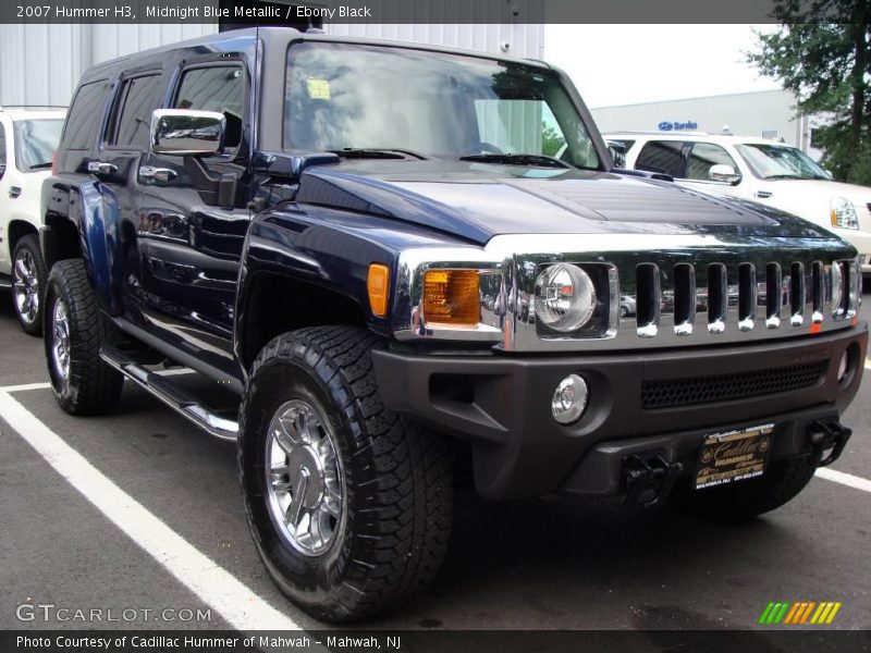 Midnight Blue Metallic / Ebony Black 2007 Hummer H3