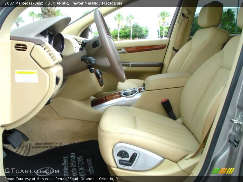 Pewter Metallic / Macadamia 2007 Mercedes-Benz R 350 4Matic