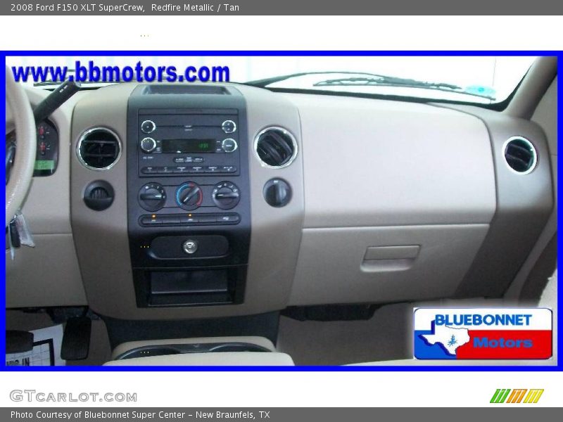 Redfire Metallic / Tan 2008 Ford F150 XLT SuperCrew