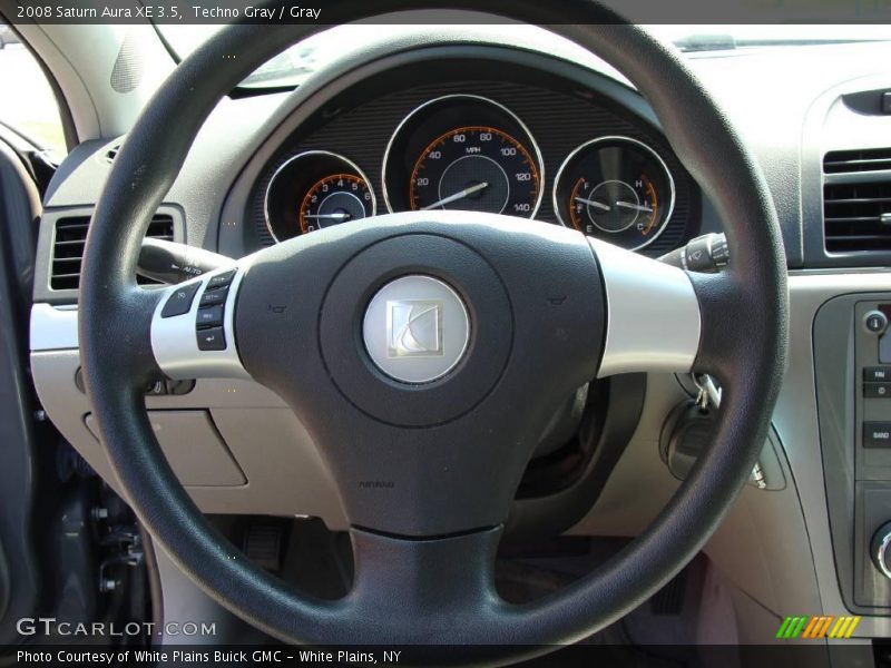 Techno Gray / Gray 2008 Saturn Aura XE 3.5