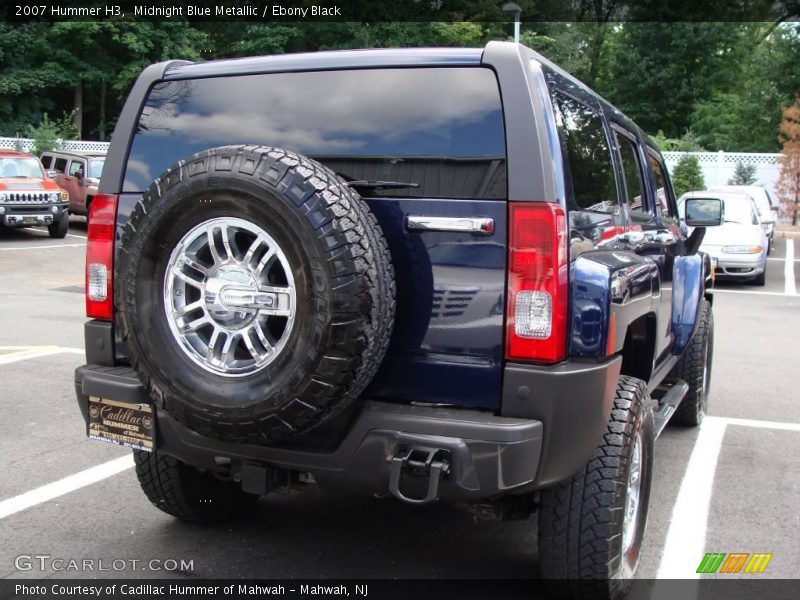 Midnight Blue Metallic / Ebony Black 2007 Hummer H3