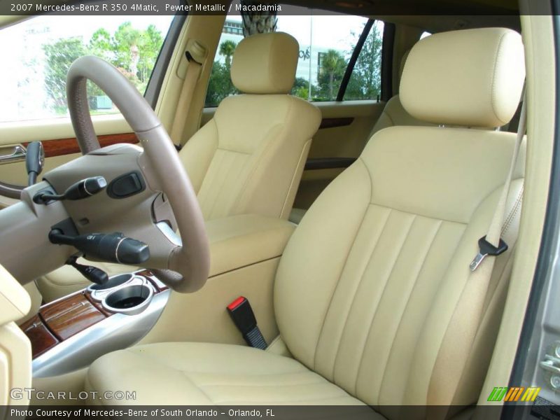 Pewter Metallic / Macadamia 2007 Mercedes-Benz R 350 4Matic