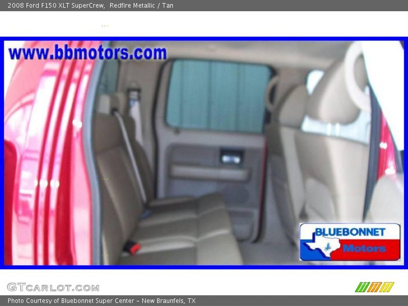 Redfire Metallic / Tan 2008 Ford F150 XLT SuperCrew