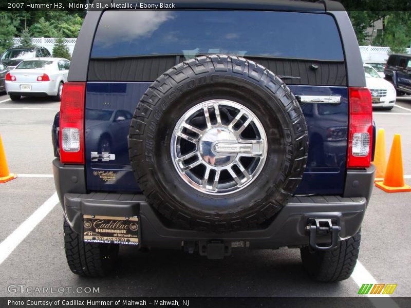 Midnight Blue Metallic / Ebony Black 2007 Hummer H3