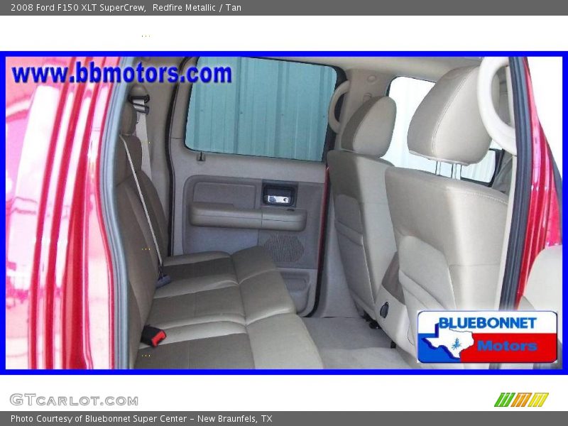 Redfire Metallic / Tan 2008 Ford F150 XLT SuperCrew