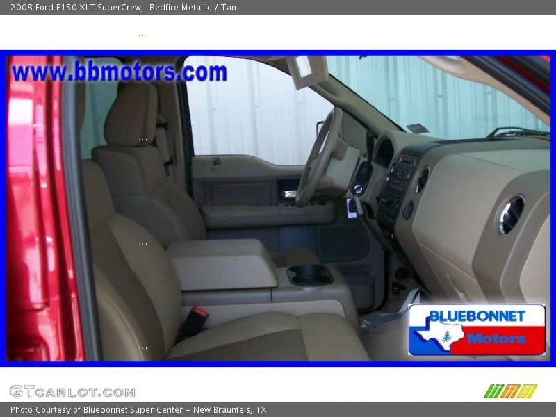 Redfire Metallic / Tan 2008 Ford F150 XLT SuperCrew