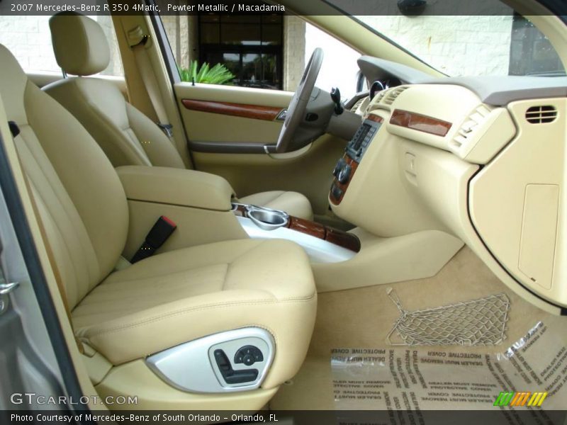 Pewter Metallic / Macadamia 2007 Mercedes-Benz R 350 4Matic