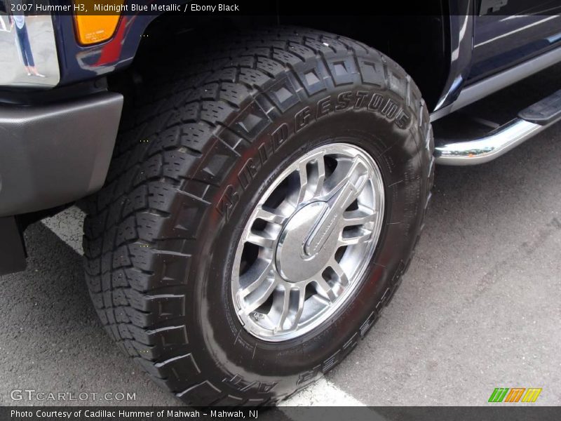 Midnight Blue Metallic / Ebony Black 2007 Hummer H3