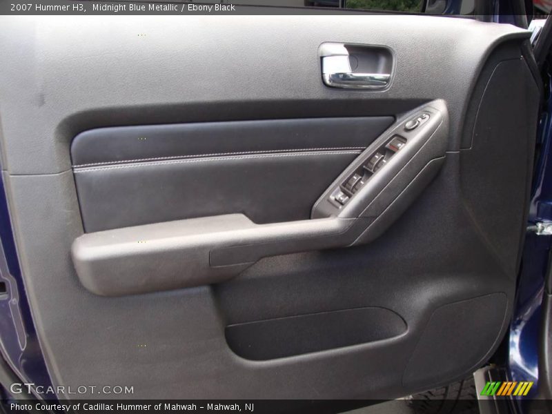 Midnight Blue Metallic / Ebony Black 2007 Hummer H3