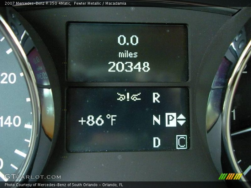 Pewter Metallic / Macadamia 2007 Mercedes-Benz R 350 4Matic
