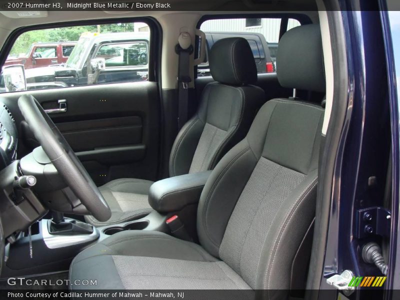 Midnight Blue Metallic / Ebony Black 2007 Hummer H3