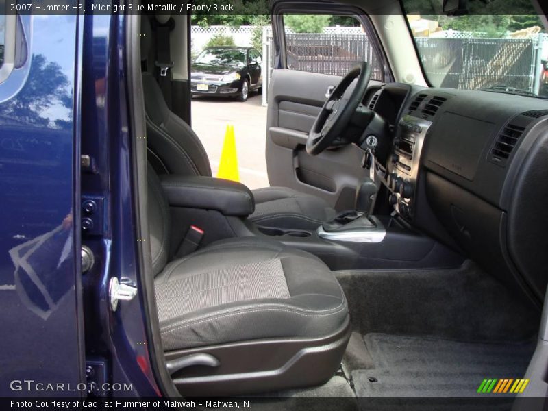 Midnight Blue Metallic / Ebony Black 2007 Hummer H3