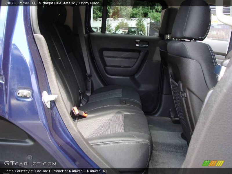 Midnight Blue Metallic / Ebony Black 2007 Hummer H3