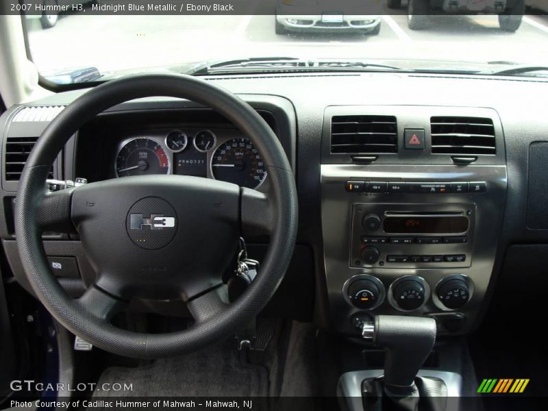 Midnight Blue Metallic / Ebony Black 2007 Hummer H3