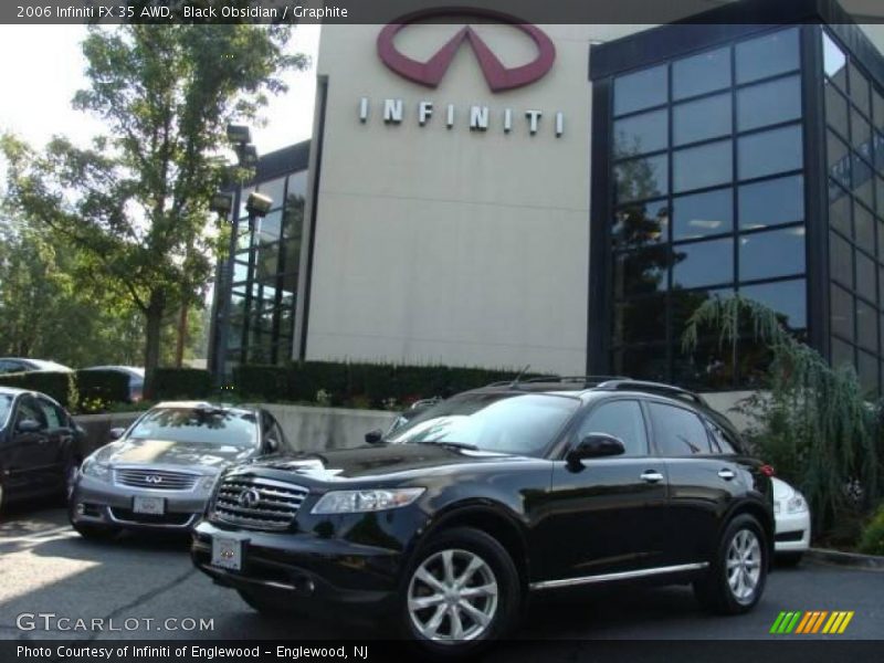 Black Obsidian / Graphite 2006 Infiniti FX 35 AWD