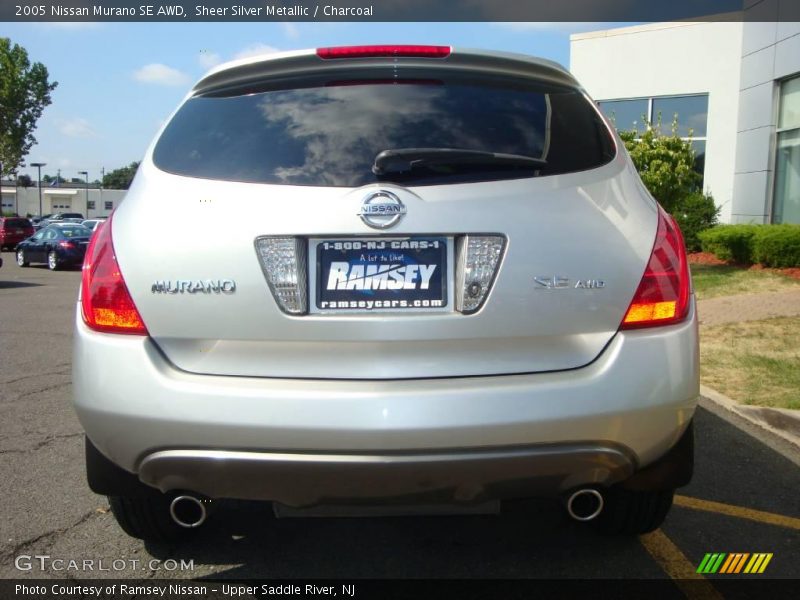 Sheer Silver Metallic / Charcoal 2005 Nissan Murano SE AWD