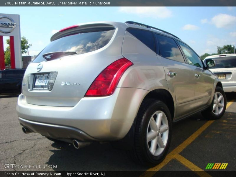 Sheer Silver Metallic / Charcoal 2005 Nissan Murano SE AWD