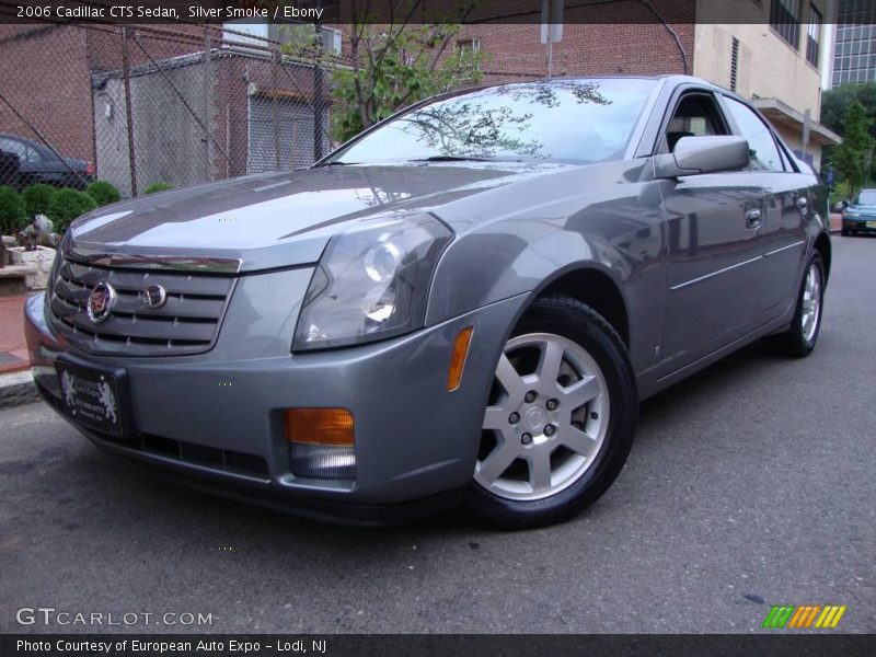 Silver Smoke / Ebony 2006 Cadillac CTS Sedan