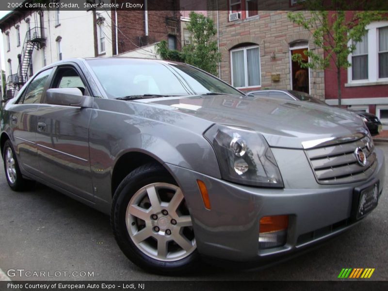 Silver Smoke / Ebony 2006 Cadillac CTS Sedan