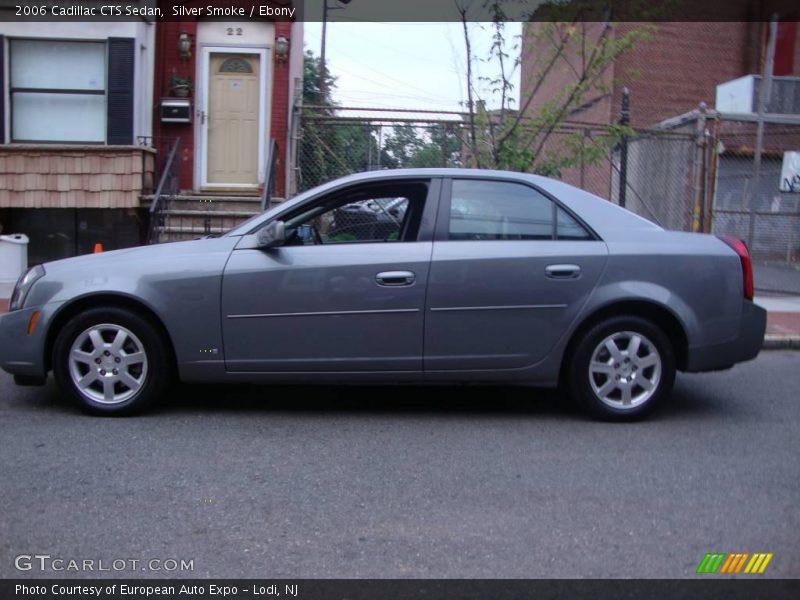 Silver Smoke / Ebony 2006 Cadillac CTS Sedan