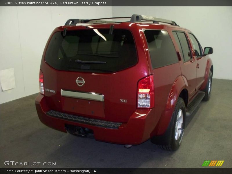 Red Brawn Pearl / Graphite 2005 Nissan Pathfinder SE 4x4