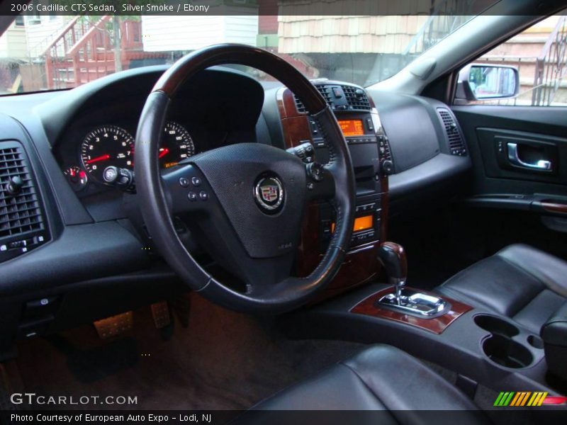 Silver Smoke / Ebony 2006 Cadillac CTS Sedan