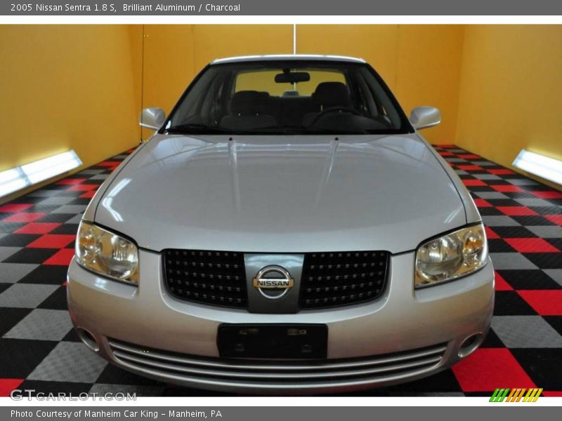Brilliant Aluminum / Charcoal 2005 Nissan Sentra 1.8 S