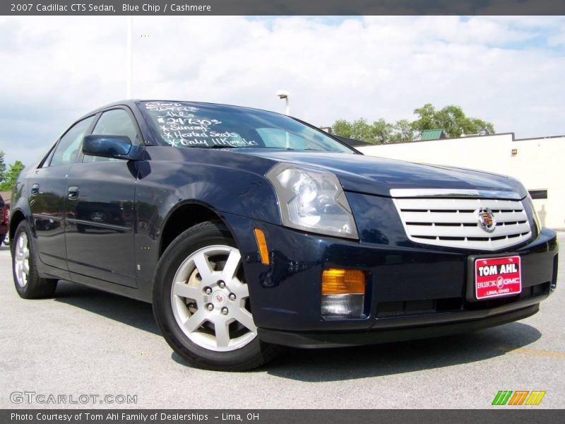 Blue Chip / Cashmere 2007 Cadillac CTS Sedan