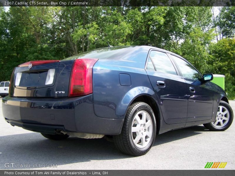 Blue Chip / Cashmere 2007 Cadillac CTS Sedan