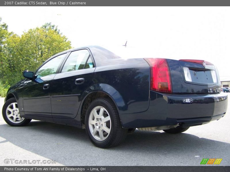 Blue Chip / Cashmere 2007 Cadillac CTS Sedan