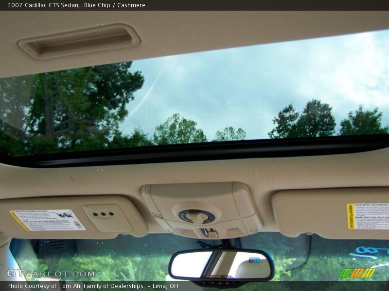 Blue Chip / Cashmere 2007 Cadillac CTS Sedan