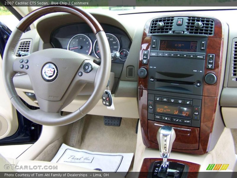 Blue Chip / Cashmere 2007 Cadillac CTS Sedan