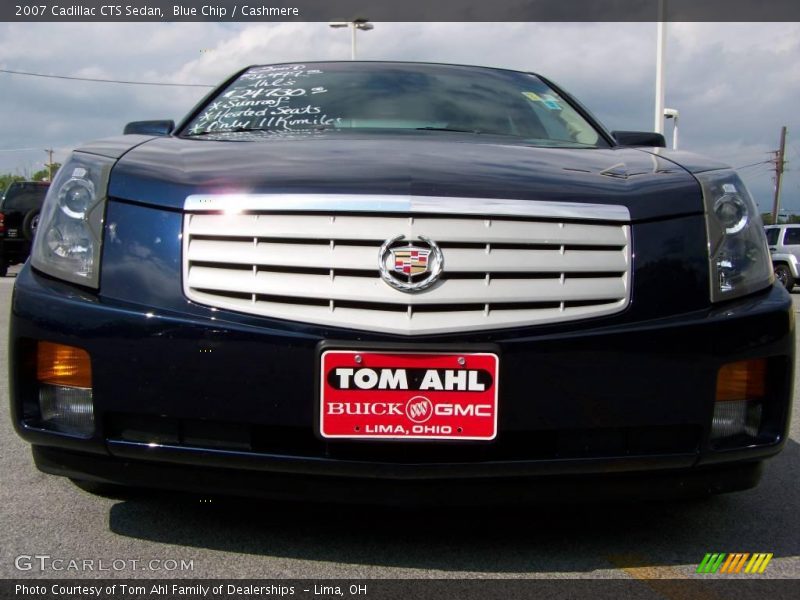Blue Chip / Cashmere 2007 Cadillac CTS Sedan