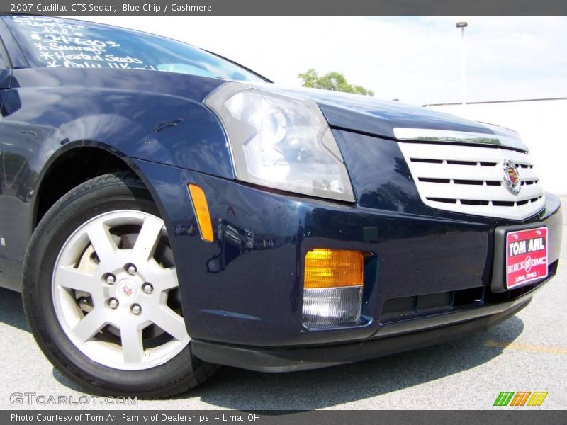 Blue Chip / Cashmere 2007 Cadillac CTS Sedan