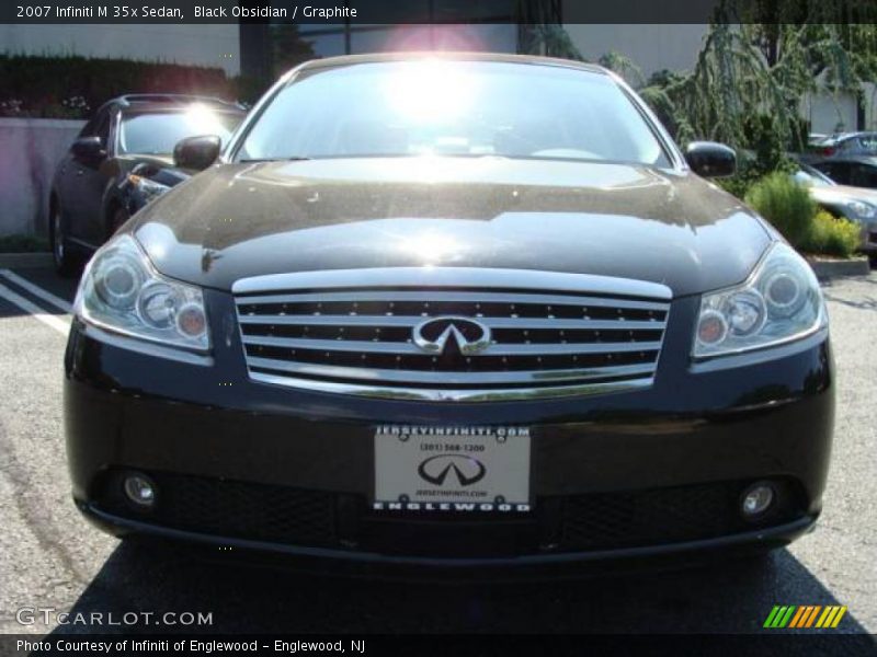 Black Obsidian / Graphite 2007 Infiniti M 35x Sedan