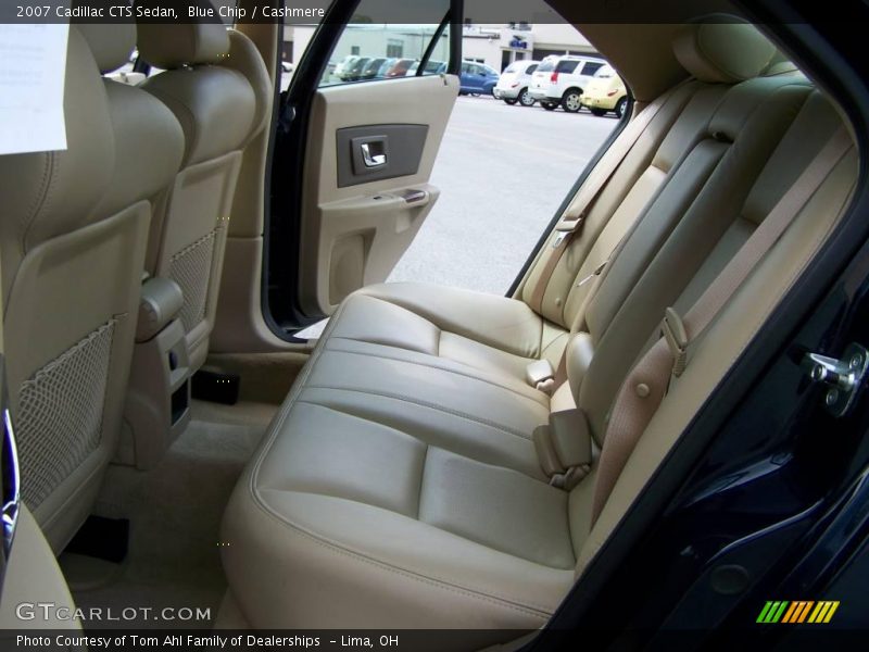 Blue Chip / Cashmere 2007 Cadillac CTS Sedan