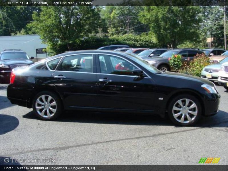 Black Obsidian / Graphite 2007 Infiniti M 35x Sedan