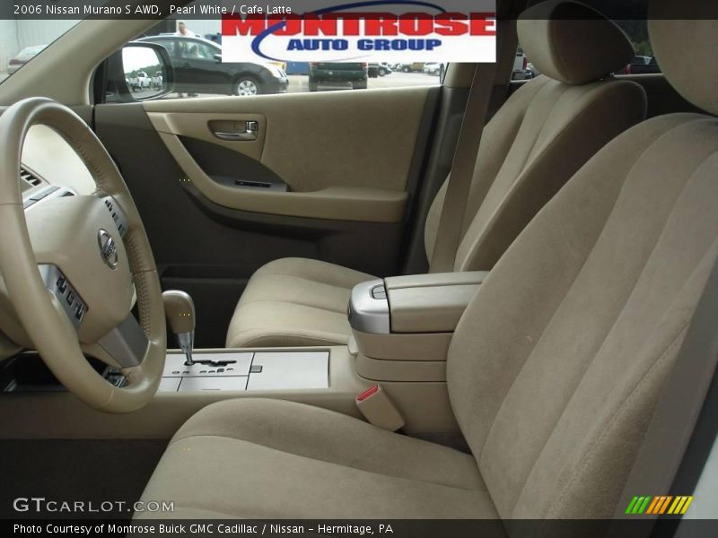 Pearl White / Cafe Latte 2006 Nissan Murano S AWD