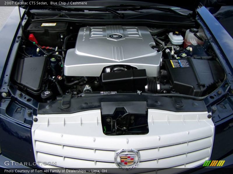 Blue Chip / Cashmere 2007 Cadillac CTS Sedan