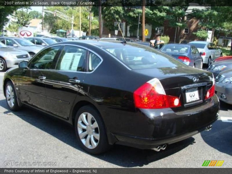 Black Obsidian / Graphite 2007 Infiniti M 35x Sedan