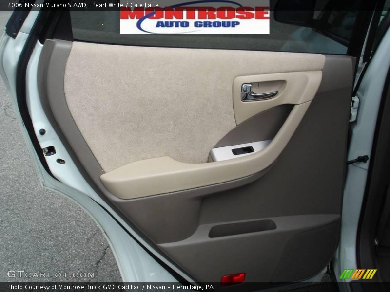 Pearl White / Cafe Latte 2006 Nissan Murano S AWD