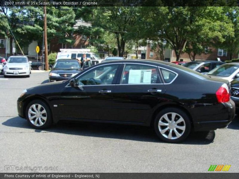Black Obsidian / Graphite 2007 Infiniti M 35x Sedan