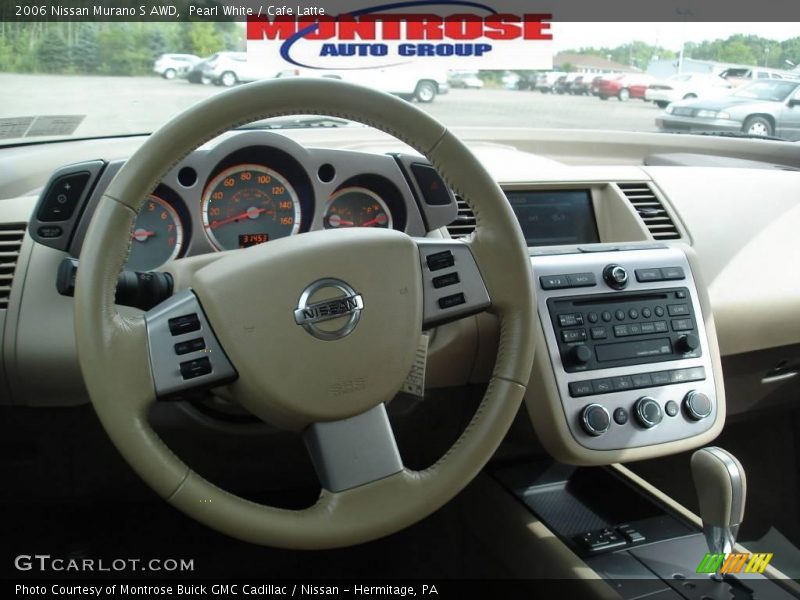 Pearl White / Cafe Latte 2006 Nissan Murano S AWD
