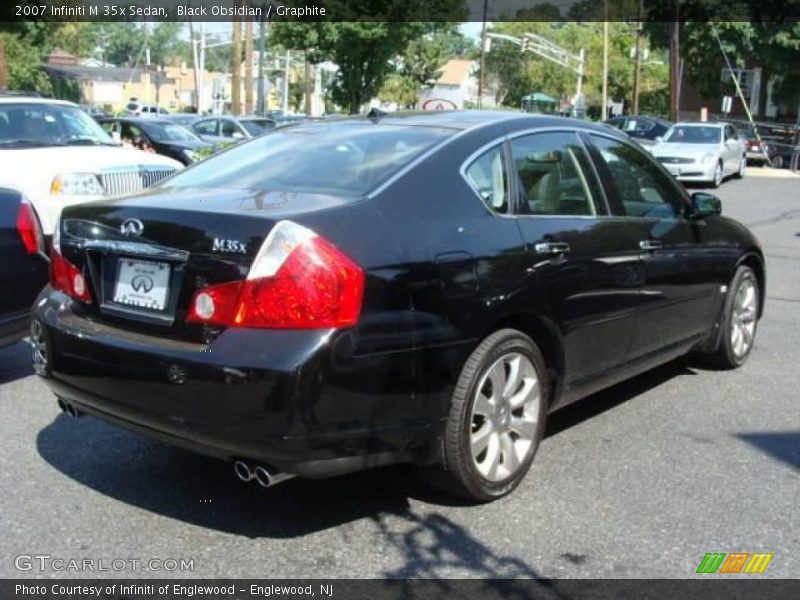 Black Obsidian / Graphite 2007 Infiniti M 35x Sedan