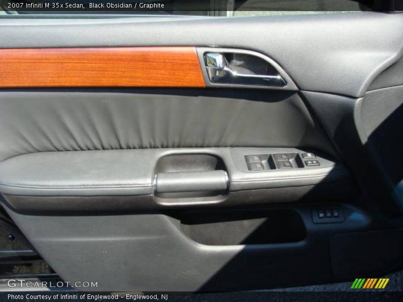 Black Obsidian / Graphite 2007 Infiniti M 35x Sedan