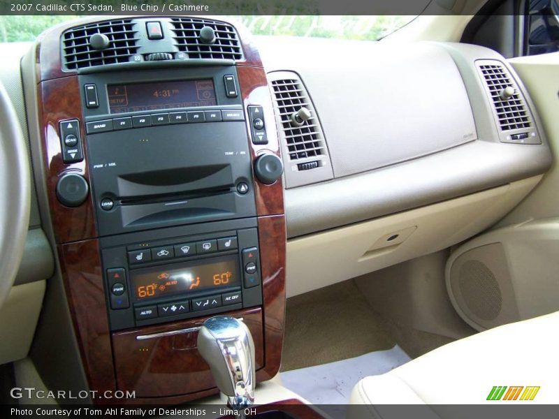 Blue Chip / Cashmere 2007 Cadillac CTS Sedan