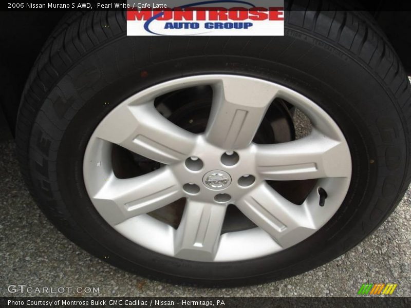Pearl White / Cafe Latte 2006 Nissan Murano S AWD