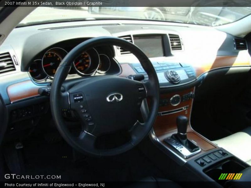 Black Obsidian / Graphite 2007 Infiniti M 35x Sedan