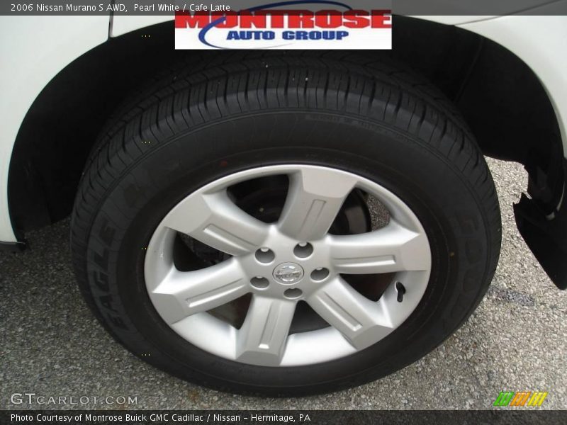 Pearl White / Cafe Latte 2006 Nissan Murano S AWD