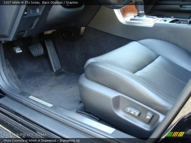 Black Obsidian / Graphite 2007 Infiniti M 35x Sedan